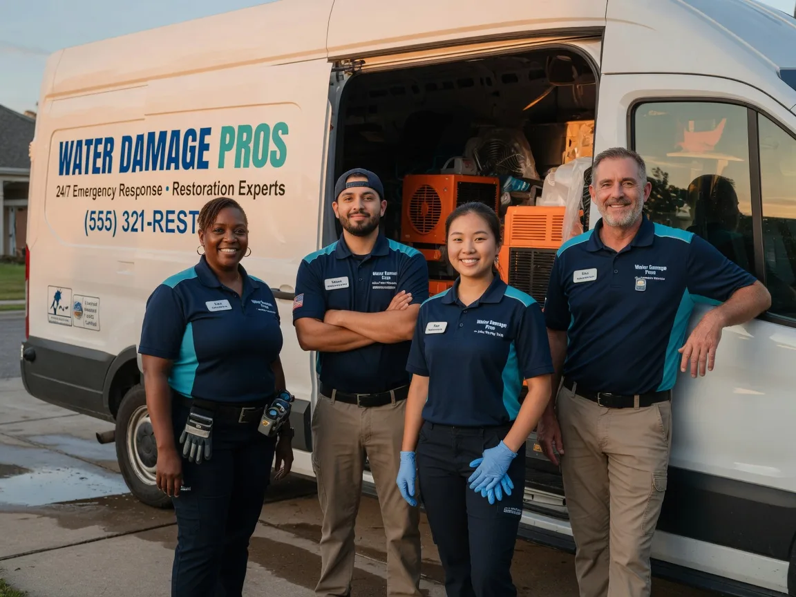 Water Damage Restoration company in Mount Auburn, IA
